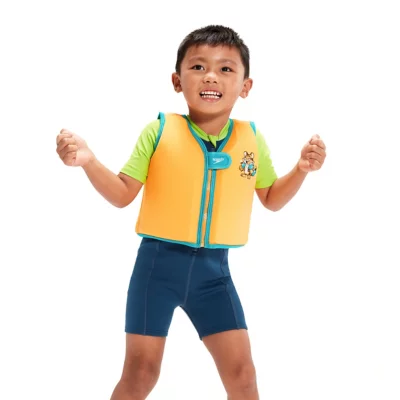 Gilet De Natation / Aide à La Flottaison Pour Enfants Spinera - Jaune - Taille 2-3 à 13 Ans - Neuf Avec étiquettes