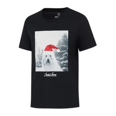 Tee-shirt à manches courtes garçon Jorcute Christmas JACK JONES JUNIOR