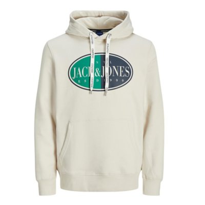 Sweat Zippé Homme Sweat à Capuche Jack & Jones - Matière Recyclée Pull Homme Jack And Jones