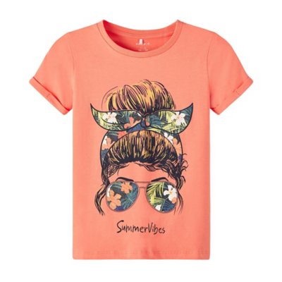 Tee shirt best sale fille intersport