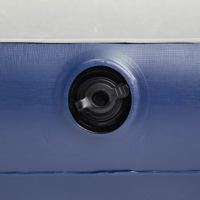 Matelas Gonflable 1 Place TENQUAN - Lit De Camp Autogonflant Avec Pompe Pied Et Oreiller Intégré