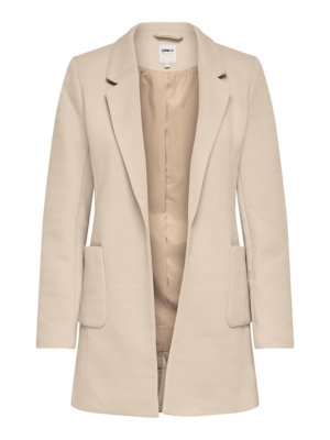 Veste Coatigan Femme - Laine Et Polyester - Gris Moutarde - Taille Régulière - Neuf Avec Étiquettes