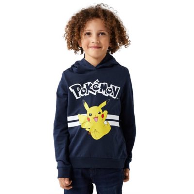 Tee Shirt Pokemon Enfant Sweat Pokémon Noir 100% Coton Taille