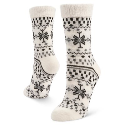 Yaktrax Chaussettes De Randonna E Femme Cabin Socks Aloe Vera