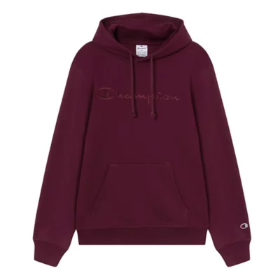Pull Champion Femme Sweat Champion Rouge A Capuche Sweat Capuche