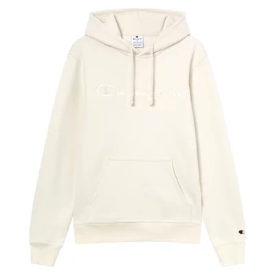 Sweatshirt À Capuche Homme En Coton Blanc CHAMPION INTERSPORT