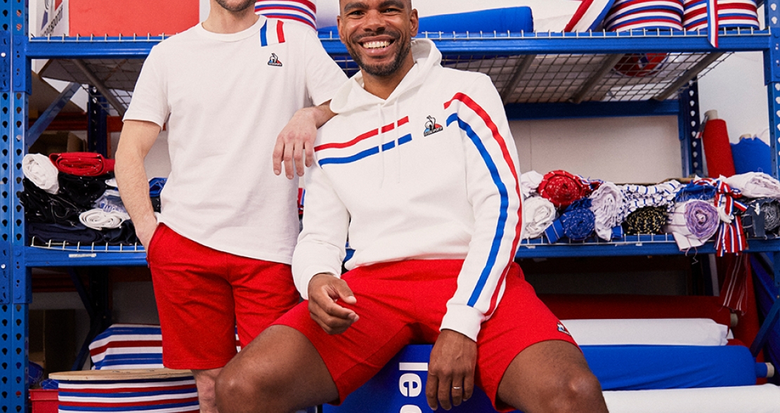 Le coq sportif Nouvelle collection tricolore