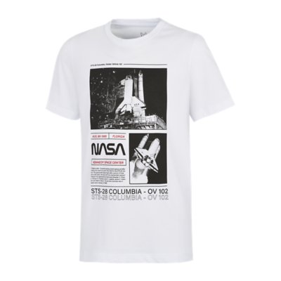 Tee shirt Manches Courtes Gar on JCOINTER NASA BLANC JACK JONES