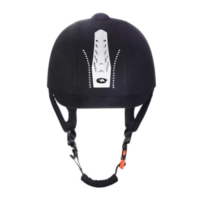 Bombe D'équitation Decathlon Velours Noir – Taille 57/7, Adulte, Occasion
