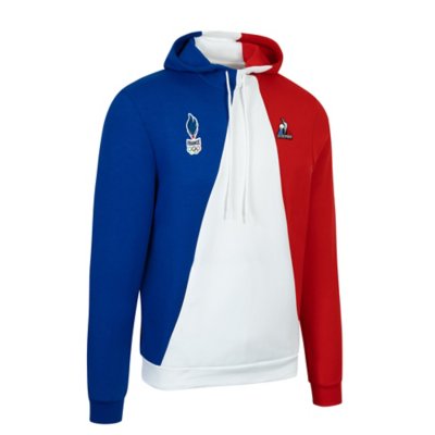 Veste coq sportif bleu cheap blanc rouge