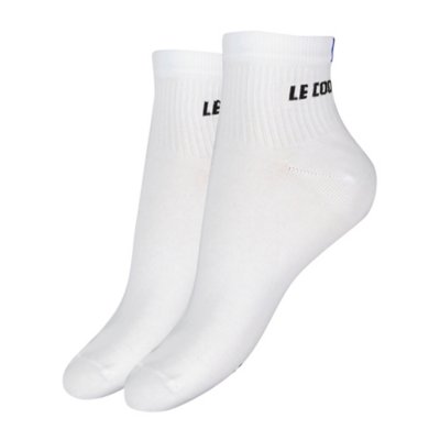 Le Coq Sportif X3 Paires de Chaussettes Blanches Homme K6018 Blanc