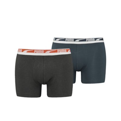 PUMA Boxer Homme Men Multi Logo Boxer 2P
