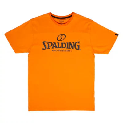 T-shirt Noir Spalding Performance – Homme, Taille L, Manches Courtes
