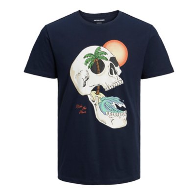 Tee-shirt à manches courtes garçon JJTIDAL  CREW NECK Multicolore 2241030 JACK JONES JUNIOR