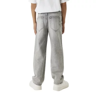 Jean Droit Garçon NAME IT NKMRYAN 2100-IO - Coupe Classique, Composition 75% Coton, Mi-haute, Idéal Quotidien