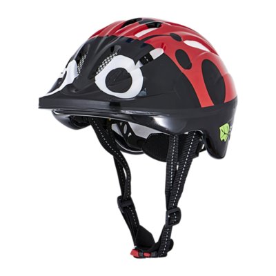 Casque De Vélo Enfant Coccinelle ROUGE NAKAMURA