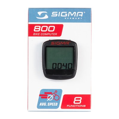 Compteur de vélo filaire Sigma MC10 (8 fonctions) - Équipement vélo