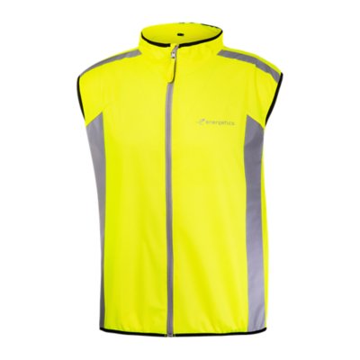 gilet fluo running intersport