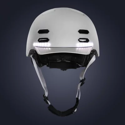 Btwin Casque Velo Homme Ville Casque De Vélo Adulte Ville Led 360