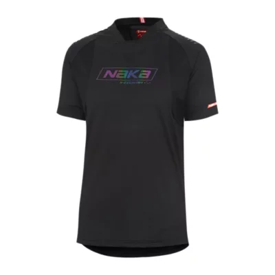 Maillot De Vélo À Manches Courtes Homme VTT Perf 24 NOIR NAKAMURA