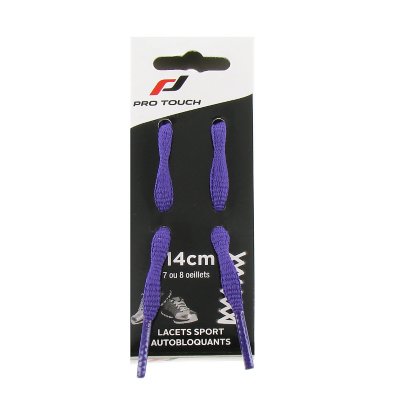 Lacets Autobloquants Sport VIOLET PRO TOUCH INTERSPORT