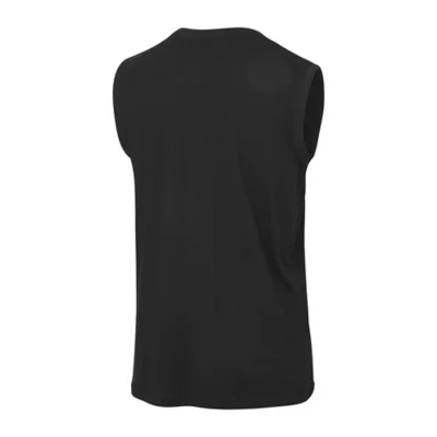 T-shirt Noir Et Blanc Sans Manches Five Miles - 100% Coton Taille L - Occasion