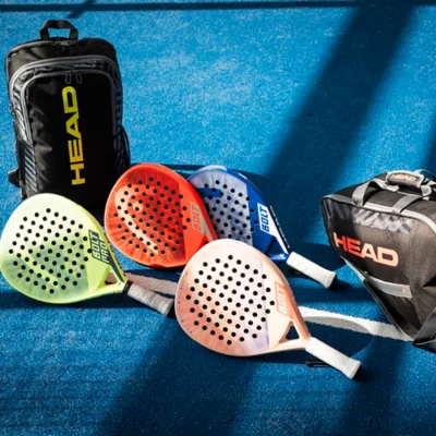 Head Bolt SMBL Padel 2023 | Raquette Surdimensionnée Forme Larme | Fibre Verre – Puissance Facile