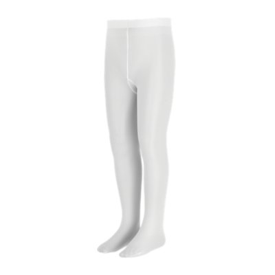 Collants de danse classique avec pieds blancs fille - Decathlon