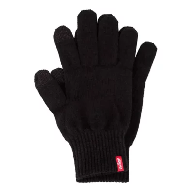 Gants River Island Homme Taille S-M, Noirs, Compatibles écran Tactile, Neufs Avec étiquettes