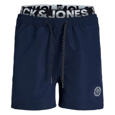 Maillot Résistant Chlore Short De Bain Pour Garçon Aiseyi – Taille élastique Avec Cordon, Doublé, Résistant Au Chlore Et UV, Idéal Plage, Piscine Ou Vacances Sèche Rapide Ne Décolore Pas