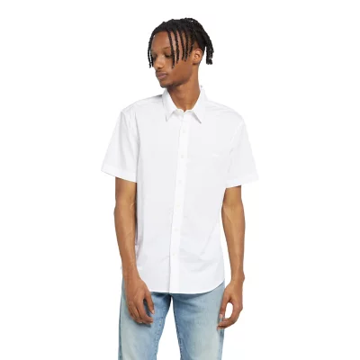 Chemise de tournoi homme Everton Eliwell de Busse blanche, taille 41 / 42