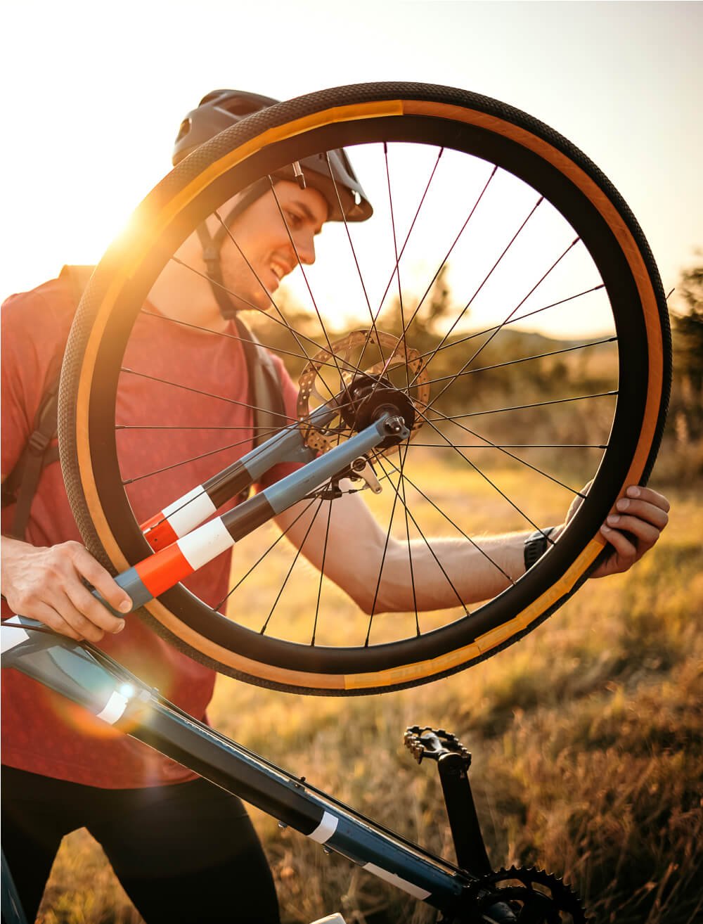 Roue de vélo discount dimension