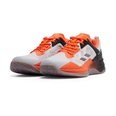 Chaussures De Handball Homme Powerstrike Noir et orange HUMMEL