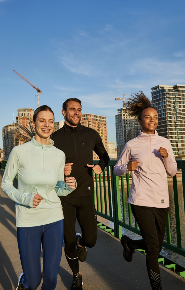 Veste running intersport deals