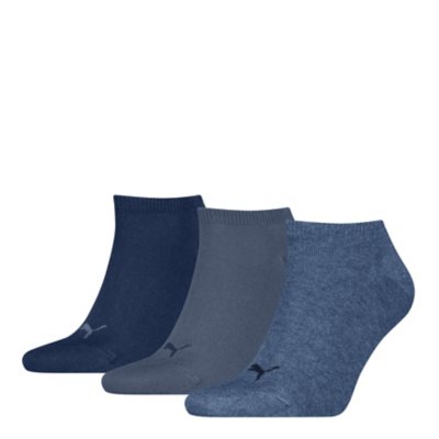 chaussettes homme sneaker plain 3p
