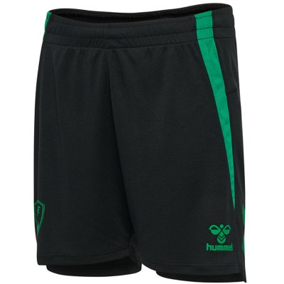 Short de football enfant AS Saint Etienne 25/26 Entraînement Multicolore 2314950 HUMMEL