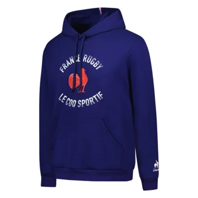 Le Coq Sportif Survetement Rugby France Sweatshirt De Rugby Homme
