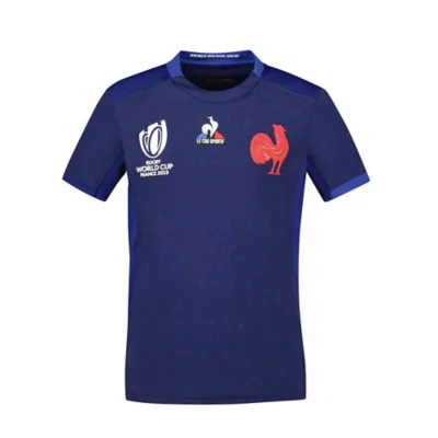 Maillot de rugby enfant FFR XV de France Domicile 23/24 LE COQ SPORTIF