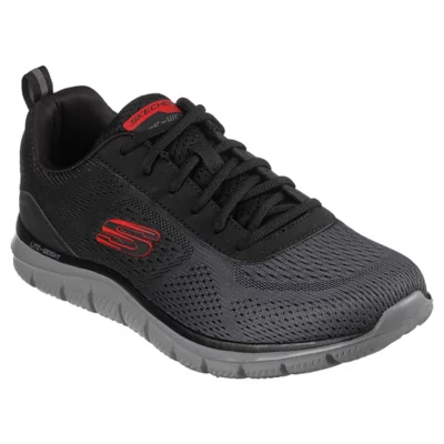 Chaussures De Tennis Skechers SKX Taille US 6 Homme - Noir Et Gris, Occasion