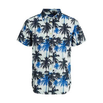 JACK AND JONES Chemise à Manches Courtes Marty Homme Bleu Marine