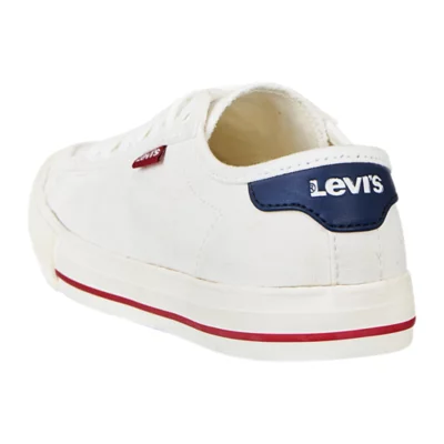 Baskets Basses Tennis Blanche Femme Levis Chaussures En Toile