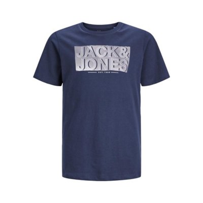 Tee shirt Manches Courtes Gar on Jjpeter Crew Neck JACK JONES