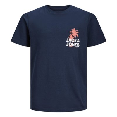 Jack & Jones Junior Jcocoast Tee SS Crew Neck Fst Jnr T-Shirt, Bianco, 128 cm Bambini e Ragazzi