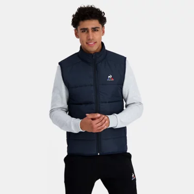 Jacket Gilet Le Coq Sportif Homme Blouson Homme Ess N°1 LE COQ SPORTIF