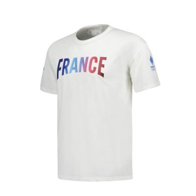 Tee shirt A Manches Courtes Homme Village Equipe De France Olympique LE COQ SPORTIF INTERSPORT