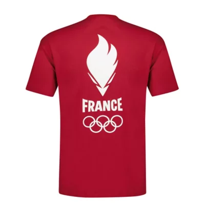 Tee-shirt À Manches Courtes Homme Equipe De France Olympique LE COQ SPORTIF