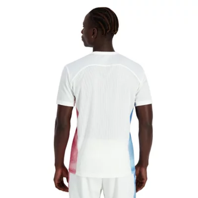 Maillot Cycliste Vintage Le Coq Sportif Acrylique Années 70 - Blanc Manche Courte XL