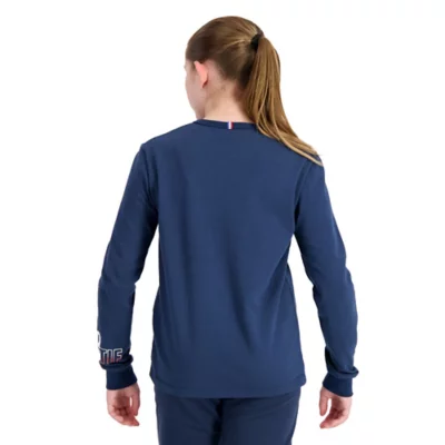 T-shirt Manches Longues Kookai Pour Fille Taille 8/10 Ans - Couleur Marron, Occasion TB