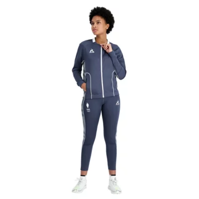 Sweatshirt Zippé Femme Training Équipe De France LE COQ SPORTIF