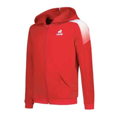 Sweat à capuche zippé enfant Errea Essential Marine/jaune Marine/jaune